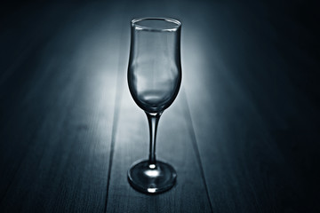 glass alcohol background blur concept