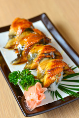 nigiri sushi grilled eel