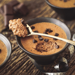 mousse au chocolat caramel 1