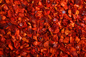 Ground paprika pepper