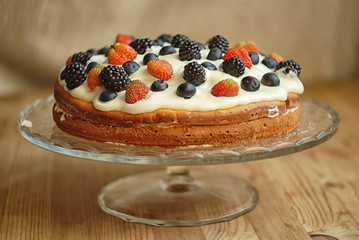Berry cake 