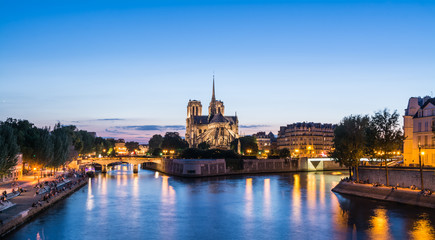 Notre Dame Cathedral in Paris, France