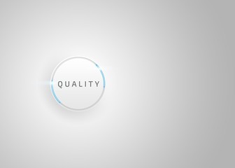 Business button - Quality button - Business deal 