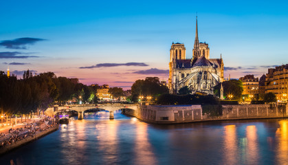 Notre Dame Cathedral in Paris, France