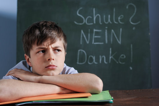 Schule nein Danke, Sch&uuml;ler verweigert sich