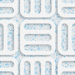 Seamless Wrapping Pattern. Abstract Tracery Background
