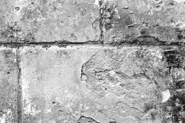 Brick texture with scratches and cracks