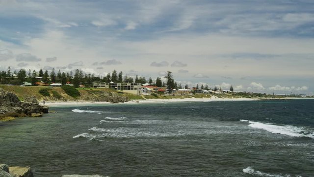 Cottesloe Sea and the Coastline of Fremantle 
