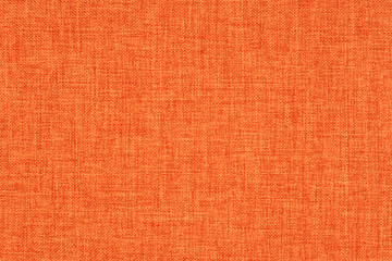 Texture de tissu gros plan de la texture de tissu orange