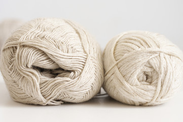 Cotton and linen yarn