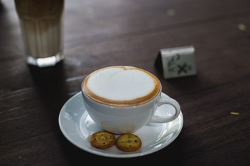 Cappuccino in the morning