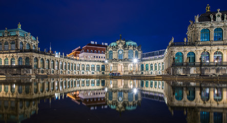 DRESDEN, GERMANY - 17 JUNE, 2015: Zwinger museum in Dresden, Germany on 17 JUNE, 2015