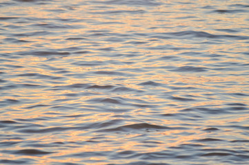 Blurred bokeh smooth light ocean sunny outdoor background. Deep sea textured contemplation. decoration creativity