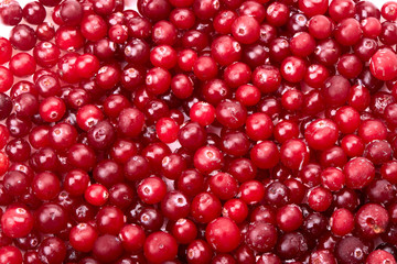 Frozen cranberries