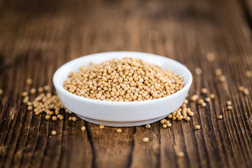 Portion of Mustard Seeds