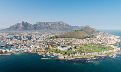 Cape Town, South Africa (aerial view)