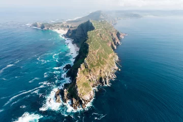 Papier Peint photo Lavable Afrique du Sud Vue aérienne de Cape Point (Afrique du Sud)