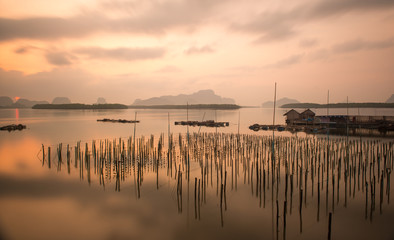 Fisherman village, Phang-Nga, Thailand..