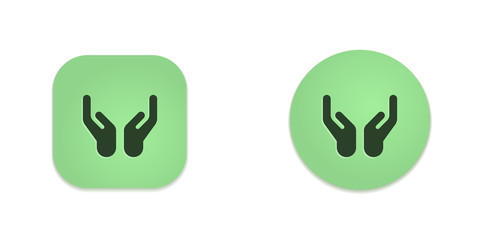 Vector Green Web Buttons