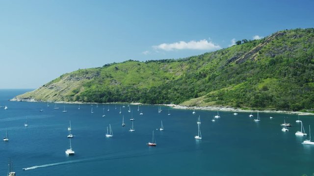 Sailing Boats at Nai Harn