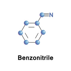 Benzonitrile is the chemical compound with the formula C6H5CN, abbreviated PhCN. This aromatic organic compound is mainly used as a precursor to the resin benzoguanamine