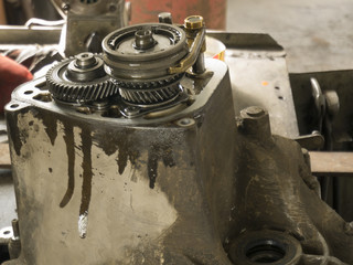 Transmission repair. Auto Service