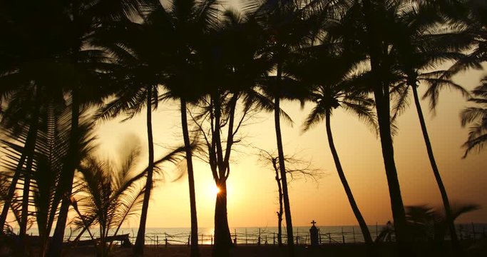 Agonda Sunset Time Lapse