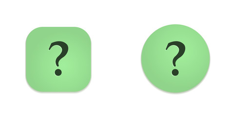 Vector Green Web Buttons