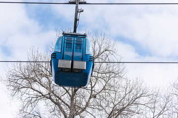 chair lift for skiing