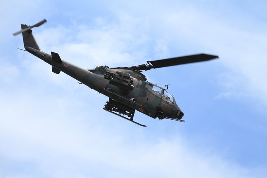 陸上自衛隊のヘリコプター