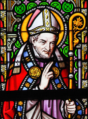 Stained Glass - Saint Alphonsus - 145103931