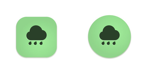 Vector Green Web Buttons