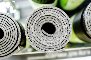 Naklejka premium new yoga mat