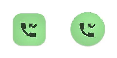 Vector Green Web Buttons