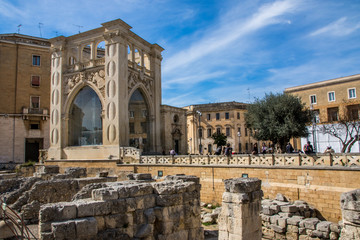 Centro Storico - Altstadt von Lecce, Italien
