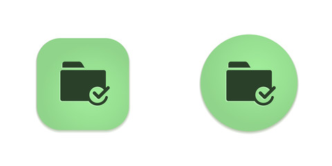 Vector Green Web Buttons
