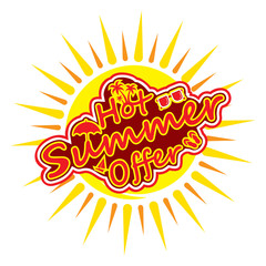 hot summer offer banner