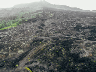 Mount Batur, Lava ash, Bali, Indonesia © AustrianImages.com