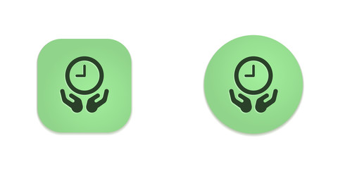 Vector Green Web Buttons

