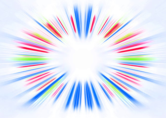 Red and blue starburst background
