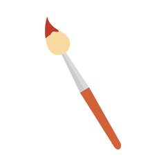 paint brush isolated icon vector illustration design