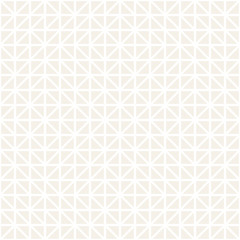 Fototapeta premium Geometric Ethnic Lattice. Stylish Subtle Texture. Vector Abstract Seamless Pattern.