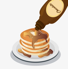 dessert muffin sweet icon vector illustration design