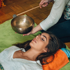 Tibetan singing bowl