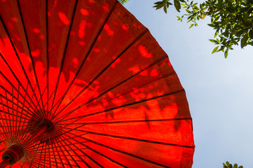 red umbrella