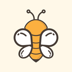 cartoon bee vector