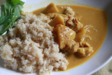 玄米カレー