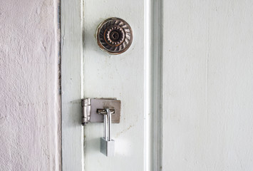 Close Up of Classic Wood Door Background,vintage style