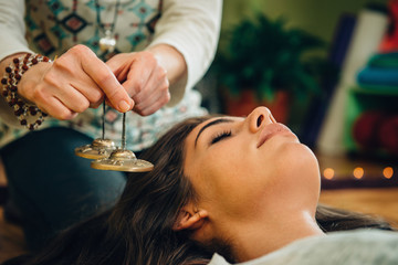 Tibetan bells in sound therapy