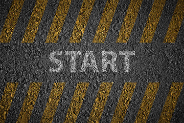 starting line